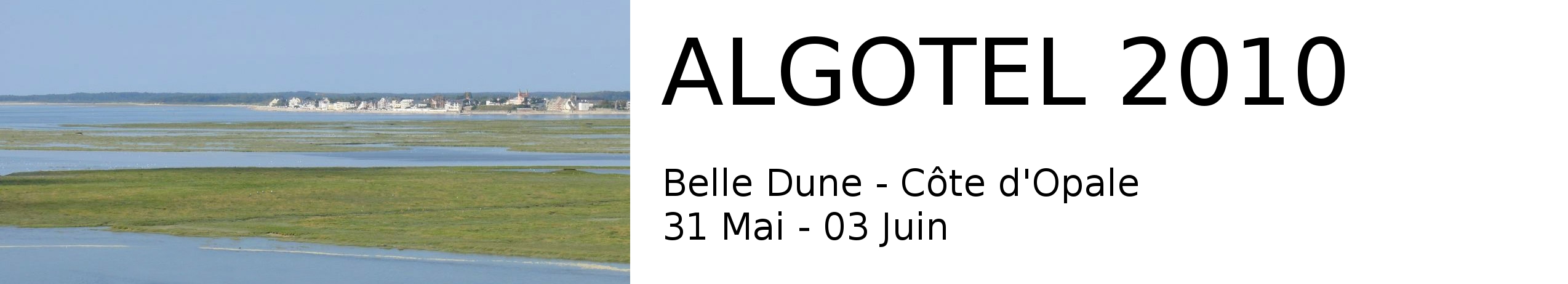 Site web de la conférence Algotel 2010